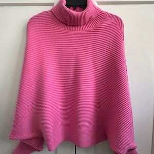 Pink Turtleneck Sweater